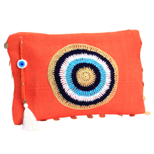 Load image into Gallery viewer, Karya Evil Eye Clutch