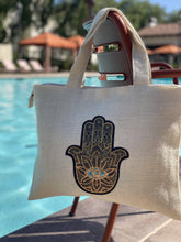 Load image into Gallery viewer, Hamsa Hand - Hand of Fatima Tote Bag