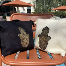 Load image into Gallery viewer, Hamsa Hand - Hand of Fatima Tote Bag