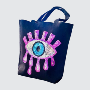 evileyecanvasbag