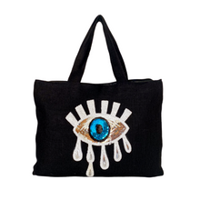 Load image into Gallery viewer, White Tear Tote Bag
